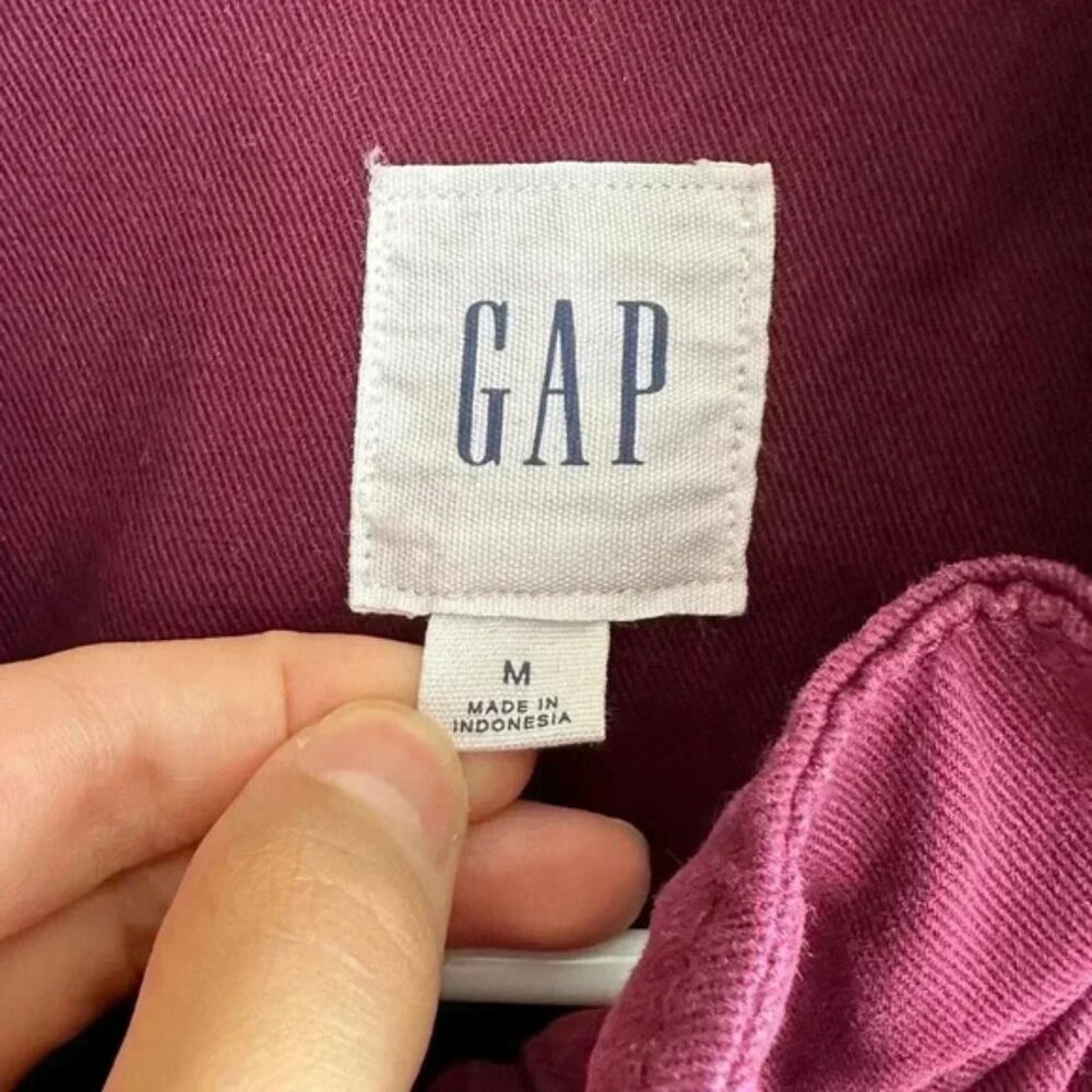 Gap Anorak Jacket, Berry Colored, Fall Lightweigh… - image 4